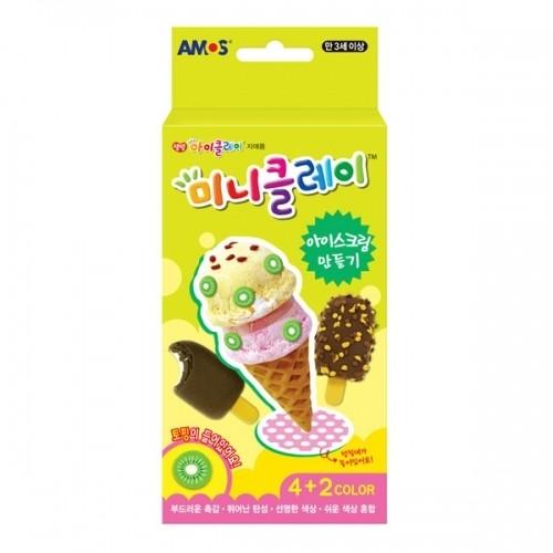 아모스 미니클레이 아이스크림만들기 87x42x155mm 1개