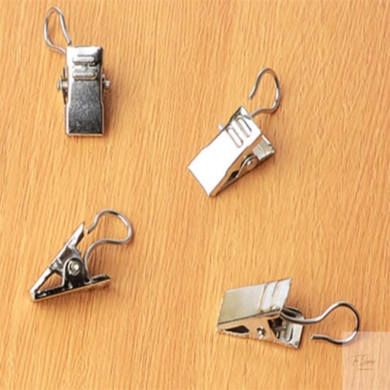 미니 후크 집게 마스크집게 고정집게 엽서걸이 스텐집게