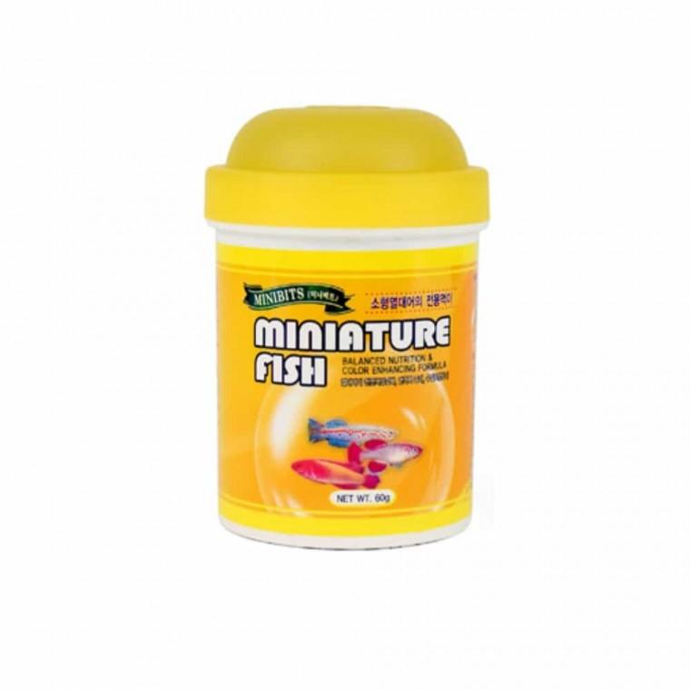 미니비트 60g 물고기밥 구피밥 열대어먹이 물고기사료 엔젤피쉬사료