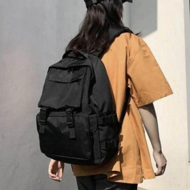 가방 넓은 여성 올 남자 방수 백팩 중 생활 캐주얼 데일리 남성 블랙 공간 저가