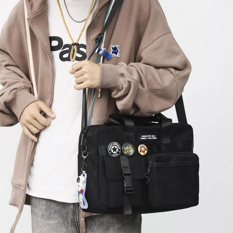 남여 대학생 학원가방 보조가방 크로스백 매신저백