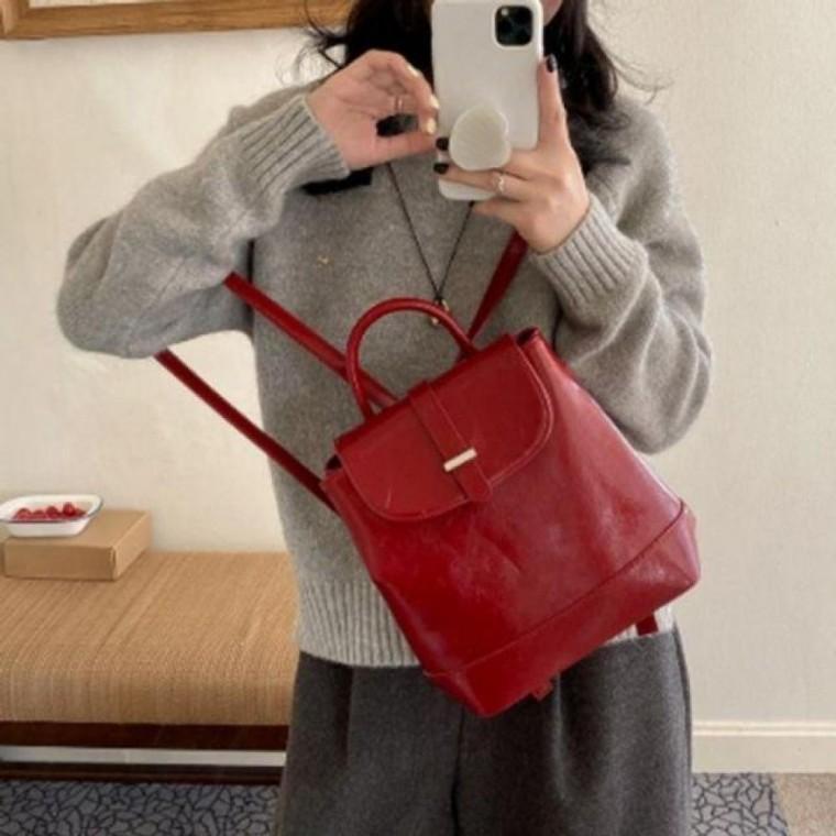 가방 캐주얼 마띠에르 여성 인조가죽 백팩 패션