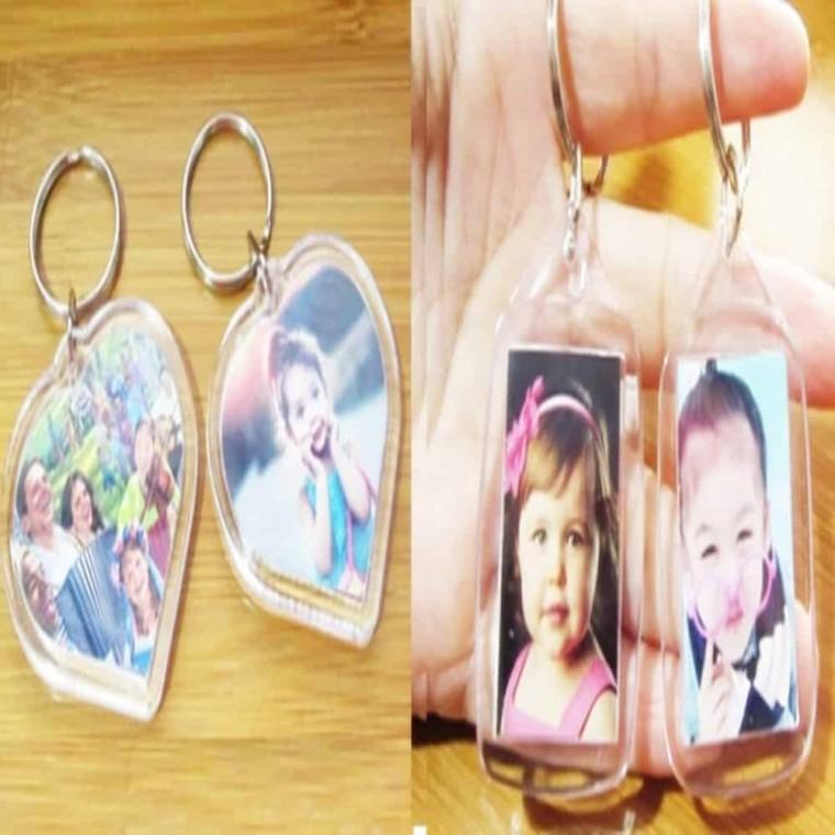 사진열쇠고리 아크릴사진키링 가방키링 포토홀더 아크릴사진액자키링