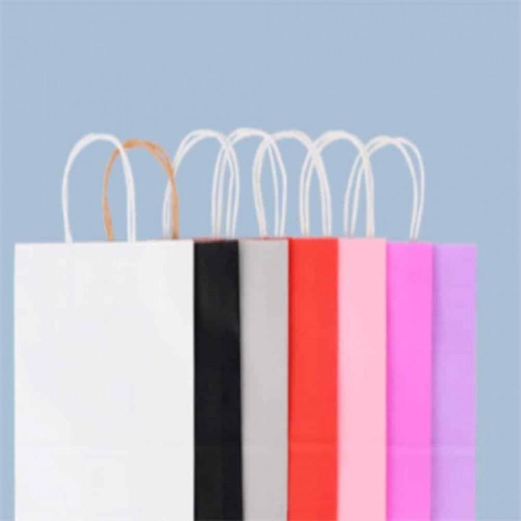 컬러 종이 쇼핑백 매장쇼핑백 선물백 손잡이쇼핑백 종이가방