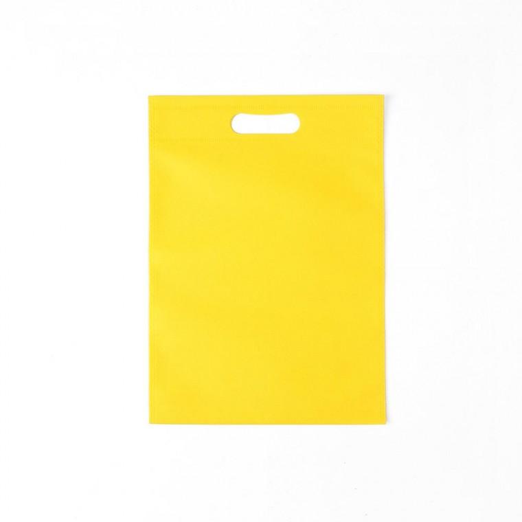 (GTF54826)컬러 부직포 가방 10p세트(25x35cm) (옐로우)