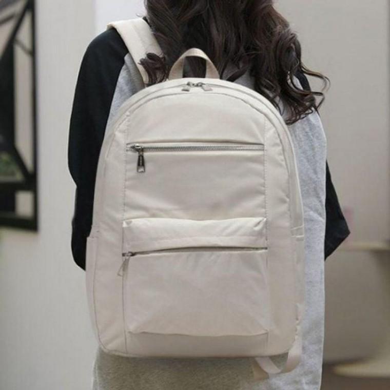 가방 심플 데일리 남녀공용 학생 백팩 캐주얼