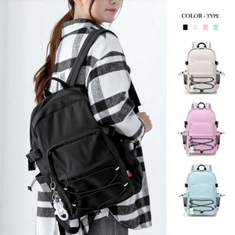 가방 포올 캐주얼 데일리 남녀공용 백팩 학생