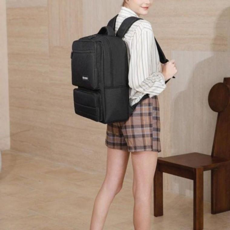 가방 학생 스퀘어타입 백팩 캠브리지 캐주얼 여성