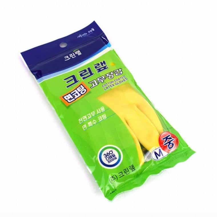 면 코팅 고무 장갑 중 주방장갑 청소용장갑 주방용고무장갑 설거지용고무장갑 긴고무장갑
