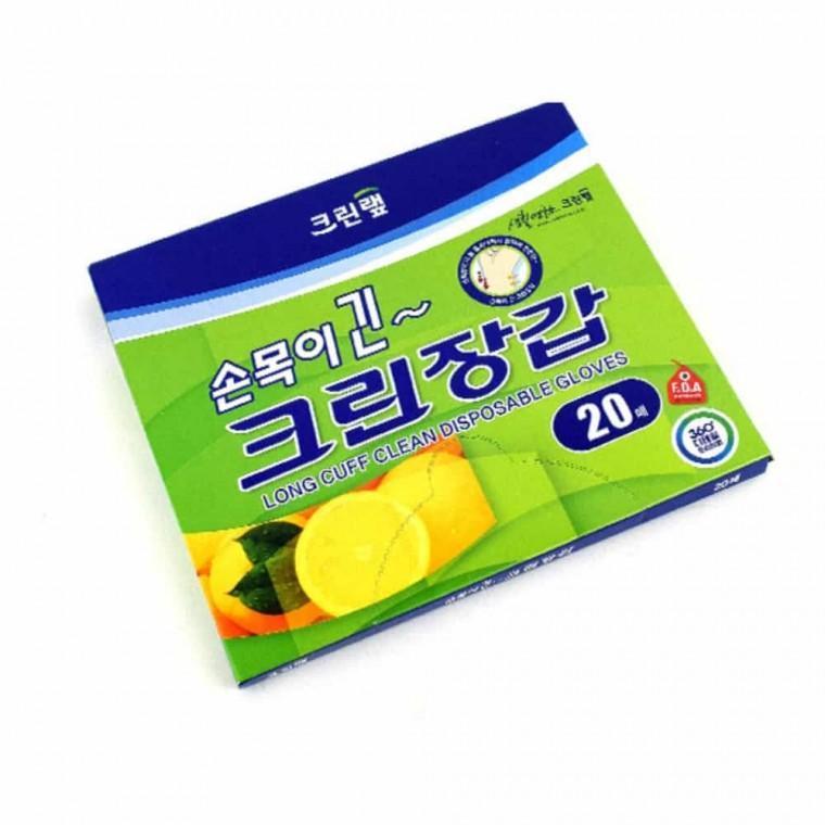 손목 크린 장갑 20매 요리용장갑 일회용장갑 주방위생장갑 주방용장갑 쉐프위생장갑