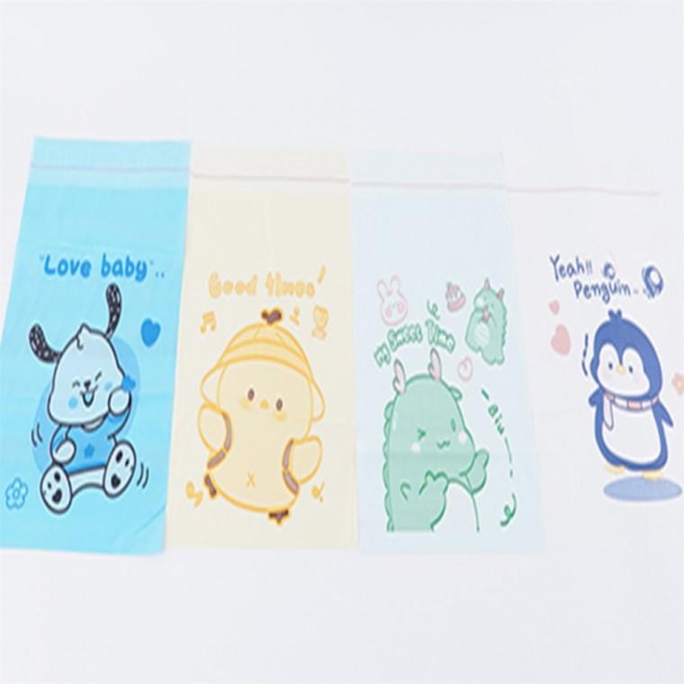 부착 쓰레기 10매 차량용 주방용 사무용 재활용 주방 봉투 모던 수납함 디자인랜덤