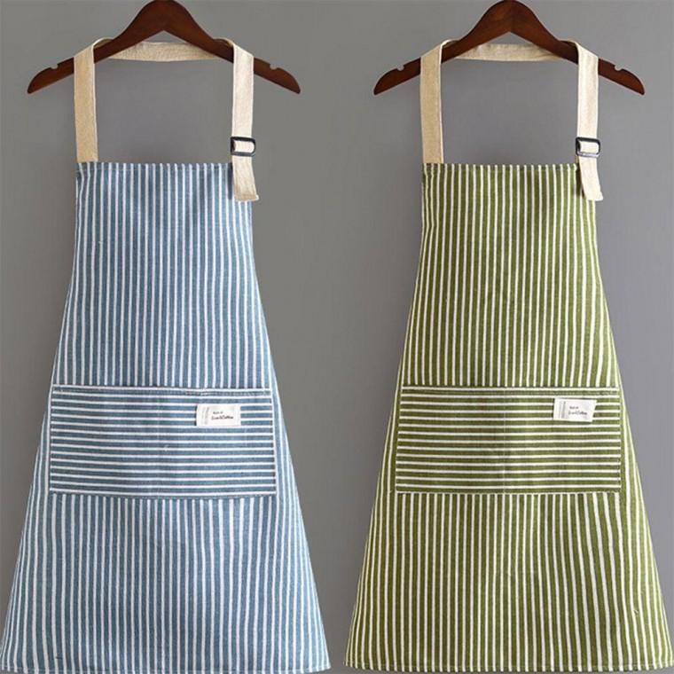 다용도 예쁜 원피스 주머니 앞치마 김장 카페 주방