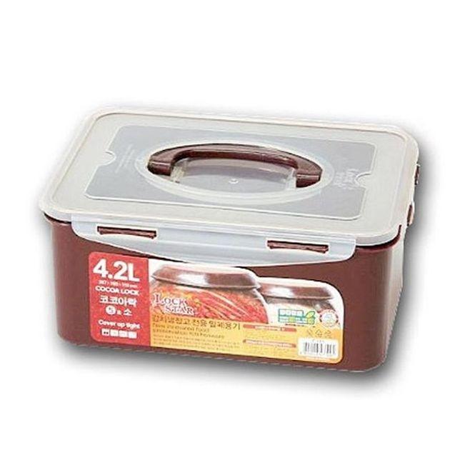 밀폐용기 (5호소 4.2L) 주방용품 김치통