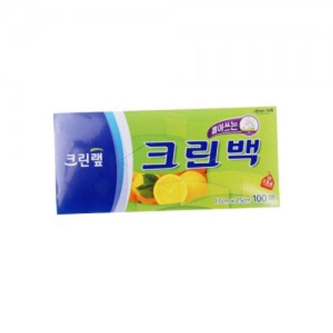 크린백 롤백 비닐 봉지 주방 비닐팩 일회용팩 2종