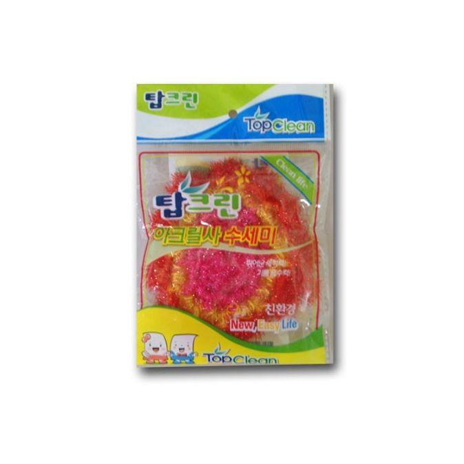 아크릴 수세미 1P 주방 식기 기름때 찌든때 설거지