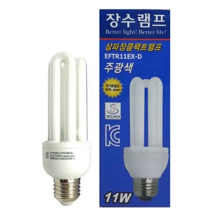 삼파장전구 11W 주방LED등 드레스룸등 발코니직부등 욕실조명