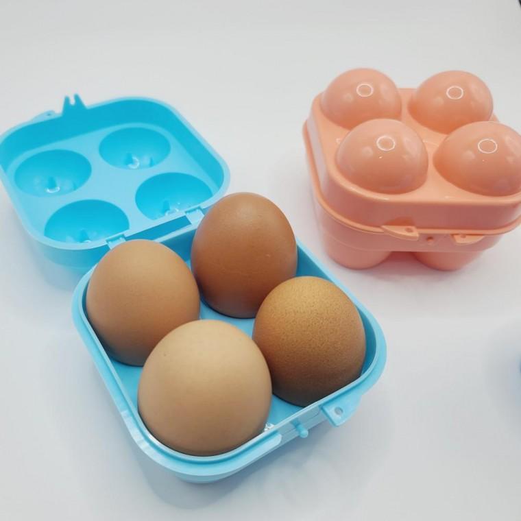 휴대용 에그케이스 4구 캠핑용 계란보관통 MM-50060