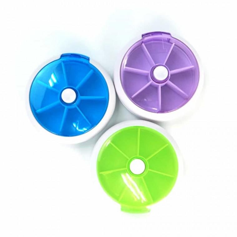 휴대용 알약 케이스 7구 약보관통 매일약케이스 알약통 휴대용약통케이스 요일약통 약통케이스 영양제케이