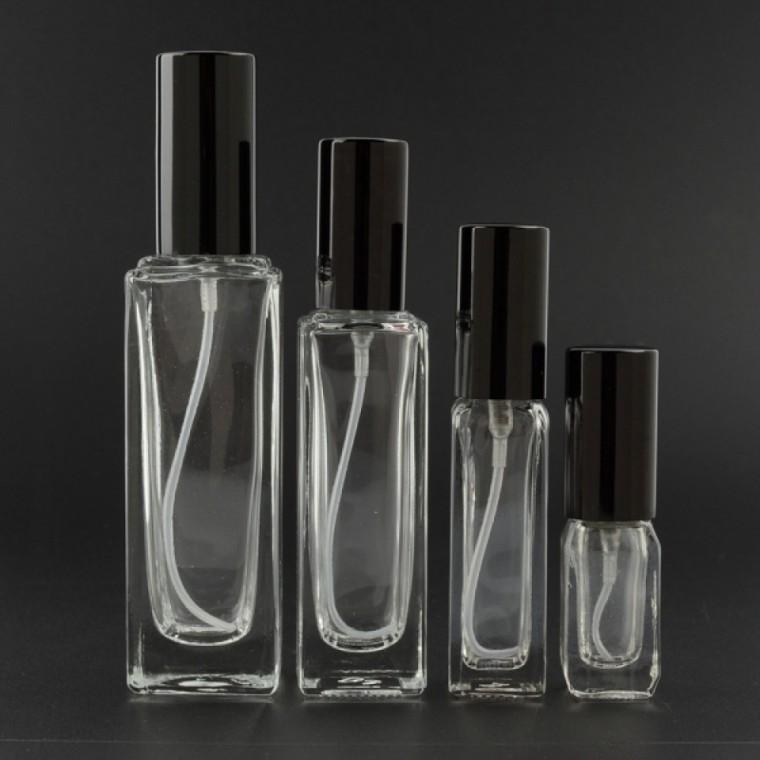 휴대용 향수 스프레이 유리 공병 블랙 20ml