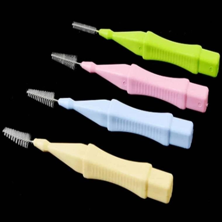 일자형 치간칫솔 10개 치간세정기 휴대용치간칫솔 칫솔치실 구강용품칫솔