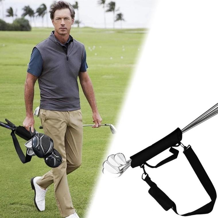 경량 미니 골프 하프백 골프백 휴대용 숄더백 보조 캐디백 연습용
