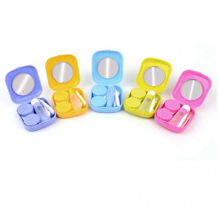 휴대용 콘택트 렌즈 케이스 콘택트렌즈통 집게케이스