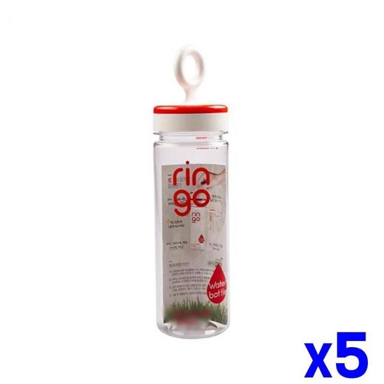 고리 손잡이 물병 500ml x5개 보틀 휴대용보틀 물통