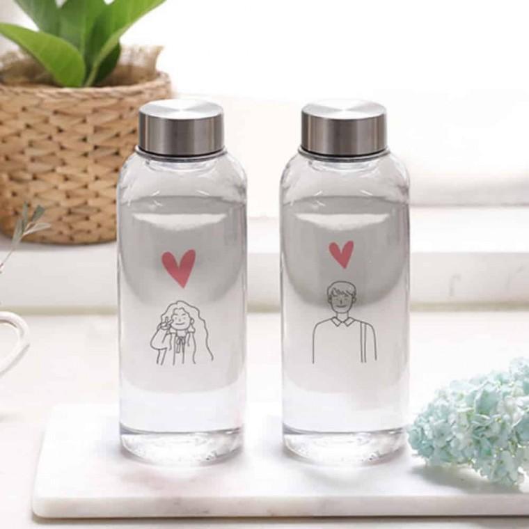 밀크 보틀 500ml 카페물통 휴대용보틀