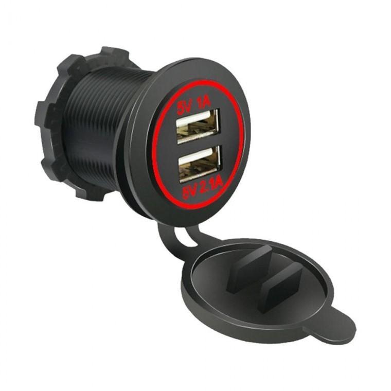 3.1A USB 충전 소켓 2포트 카라반 캠핑카 고속