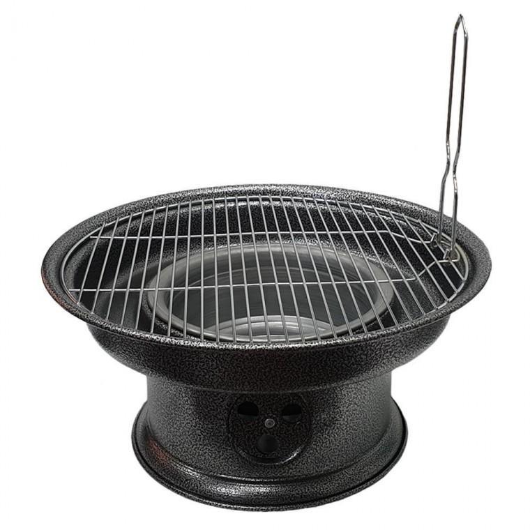 바베큐 화덕 그릴 숯불 번개탄 전용 캠핑용 물받이형 BBQ 화로대