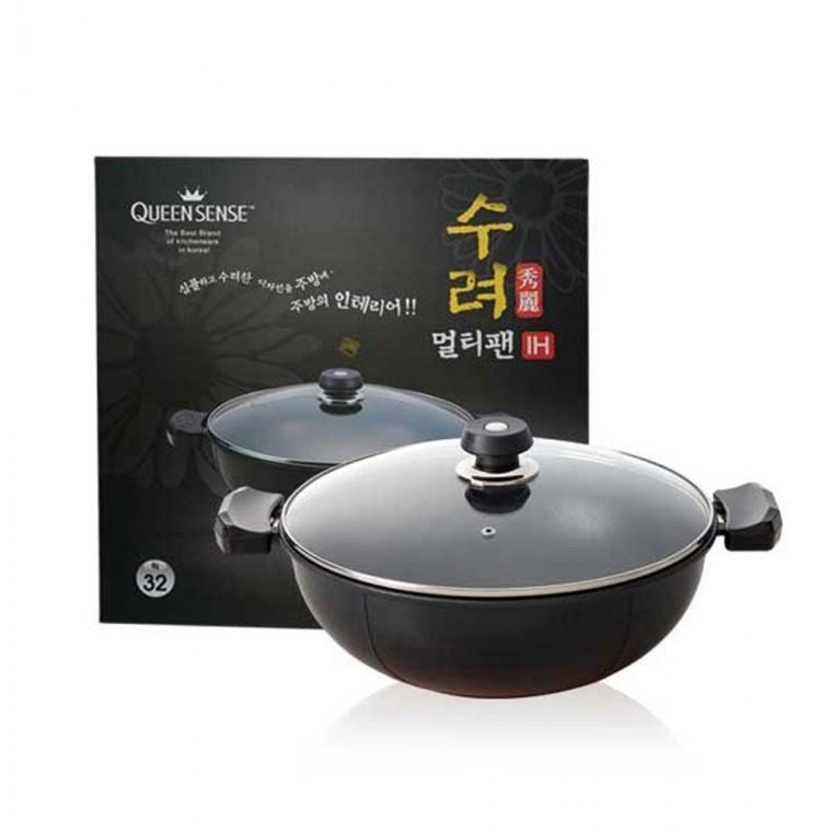 인덕션 수려 멀티팬 후라이팬 주방 프라이팬 32cm