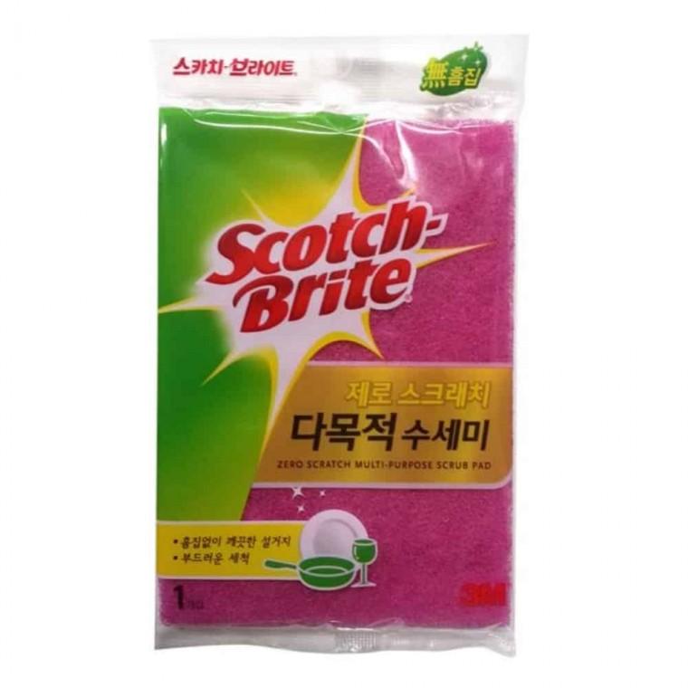 제로스크래치 수세미 1p 스텐수세미 헹굼수세미 싱크대수세미 후라이팬수세미