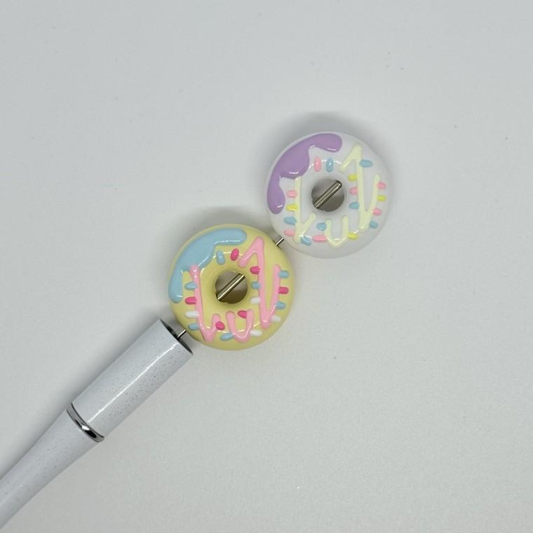 볼펜꾸미기 볼꾸 동대문 꾸미기 DIY AB코팅 도넛 마카롱 디저트 알록달록 미니 유광 빵 part2