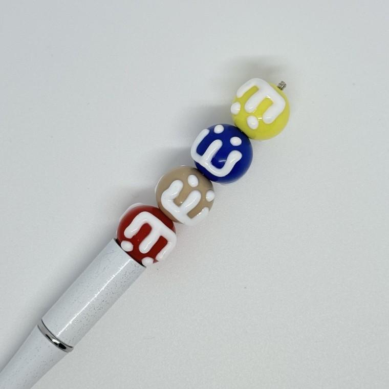 볼펜꾸미기 볼꾸 동대문 꾸미기 DIY 알록달록 미니 랜덤 사탕 캔디 구슬