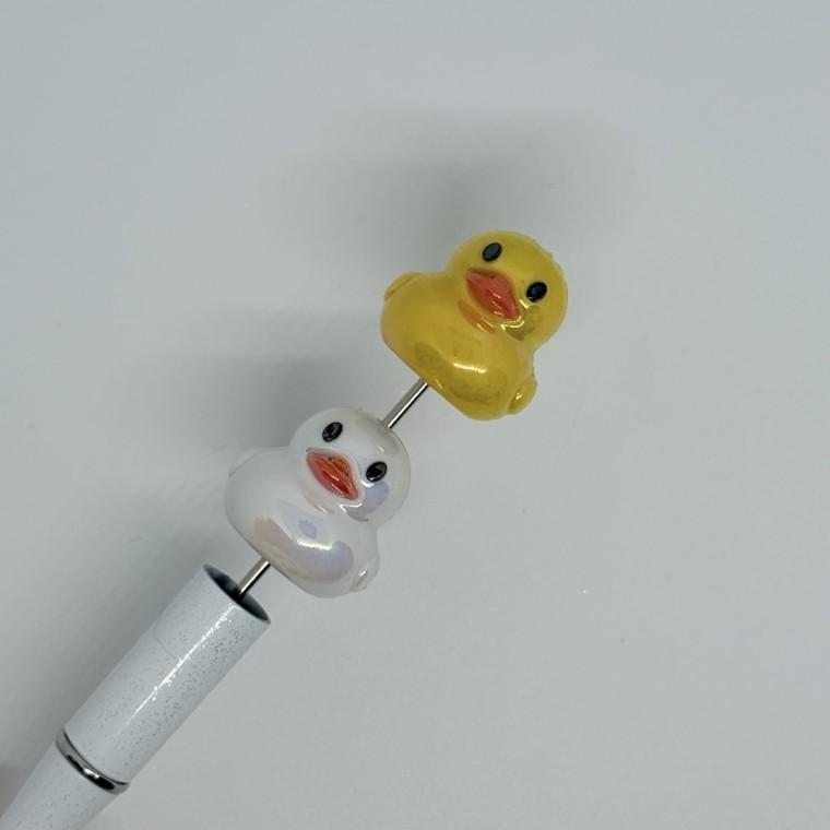 볼펜꾸미기 볼꾸 동대문 꾸미기 DIY 알록달록 미니 랜덤 동물 오리 꽥꽥 덕