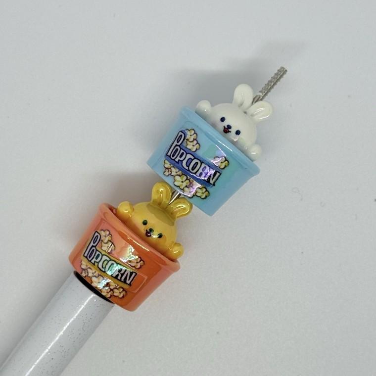 볼펜꾸미기 볼꾸 동대문 꾸미기 DIY 토끼 팝콘토끼 팝콘 알록달록