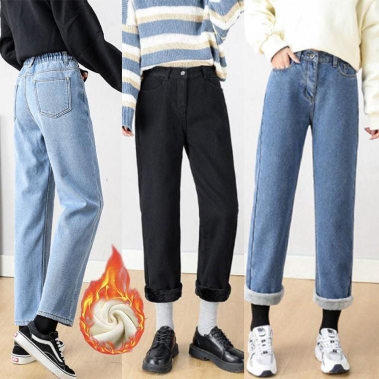 기모 겨울 데님팬츠 연청 밴딩 진청 청바지 블랙진 겨울청바지 밴딩청바지