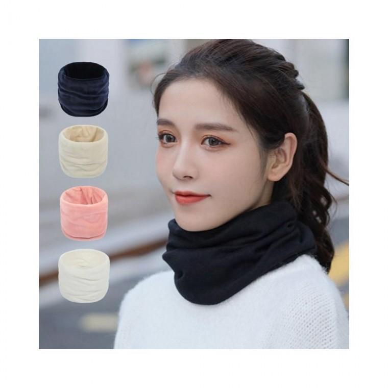 루미나D 겨울 방한 1+1 벨벳 넥워머 목토시 목폴라 머플러