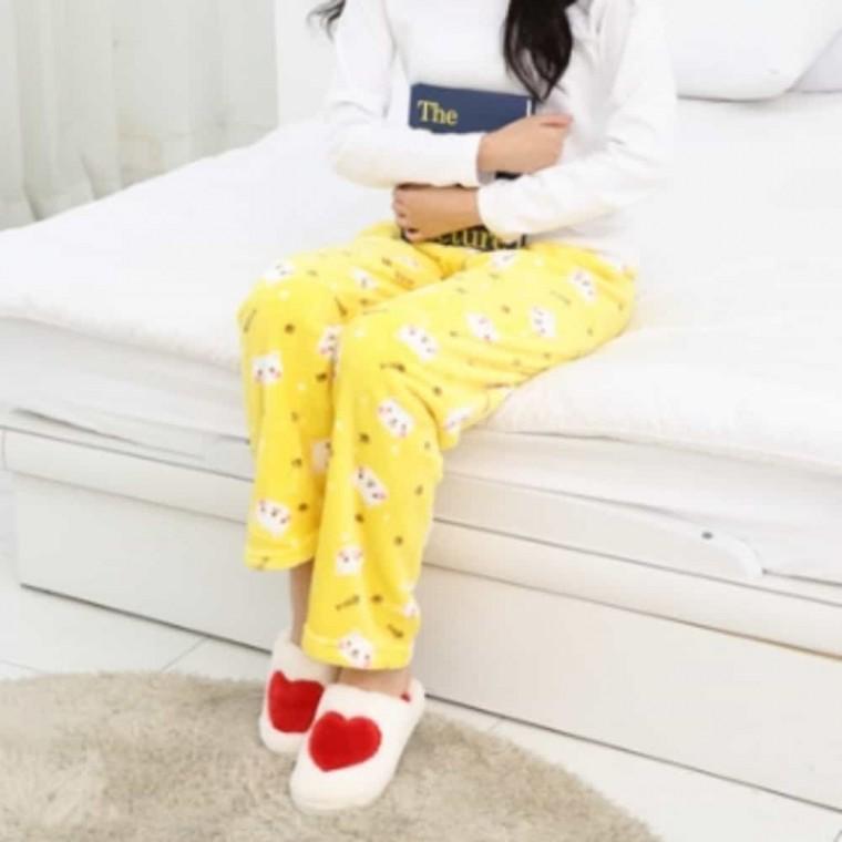 극세사 수면 바지 겨울파자마 겨울잠옷바지