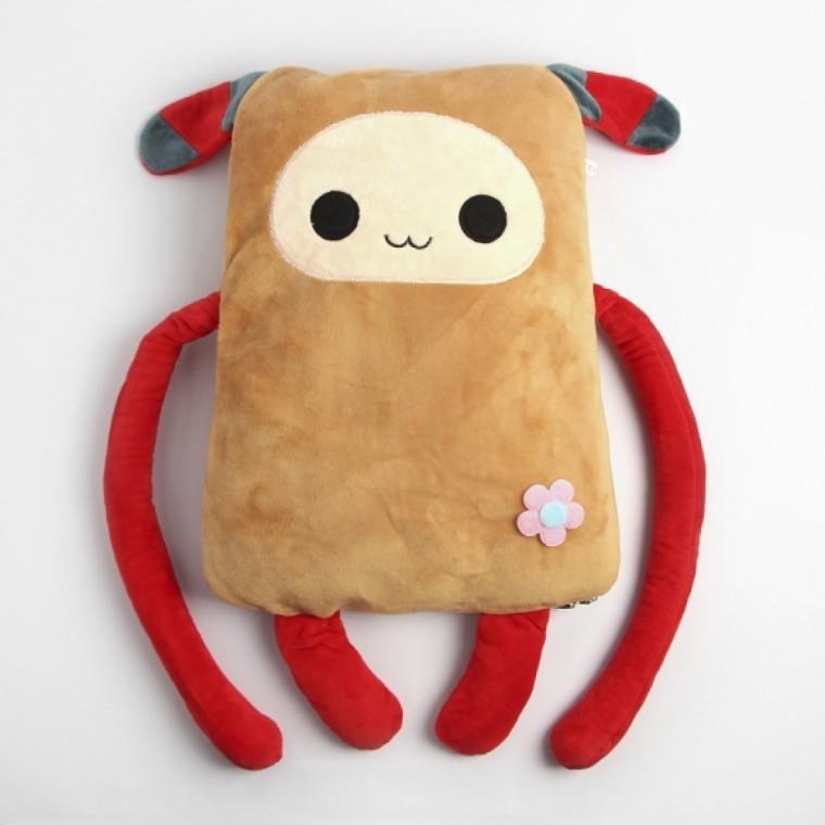 코지몽이 쿠션담요 차량 무릎담요 캐릭터담요 겨울담요 브라운