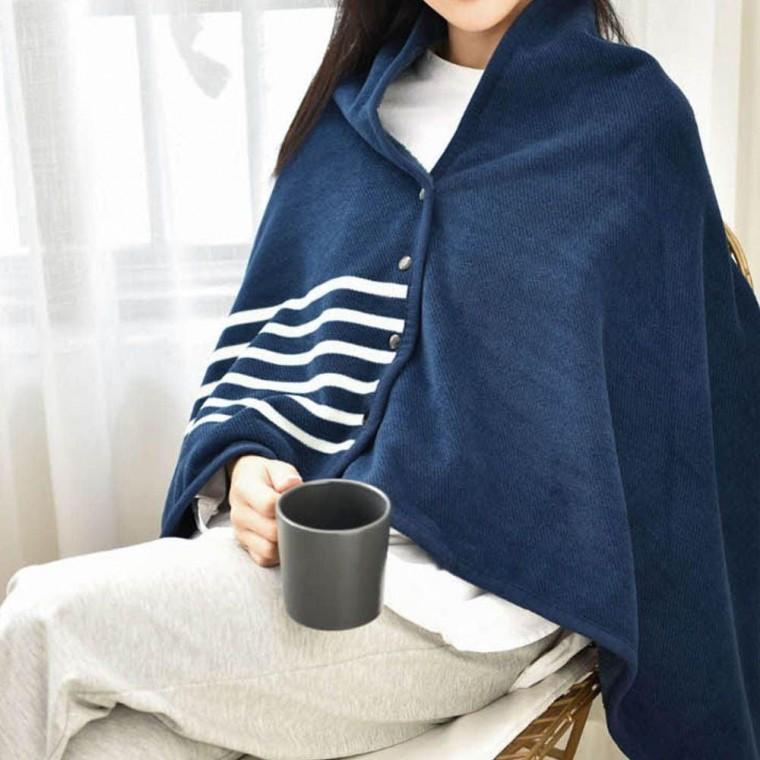 따뜻 포근 양면 망토 담요 겨울 보온성 4가지디자인