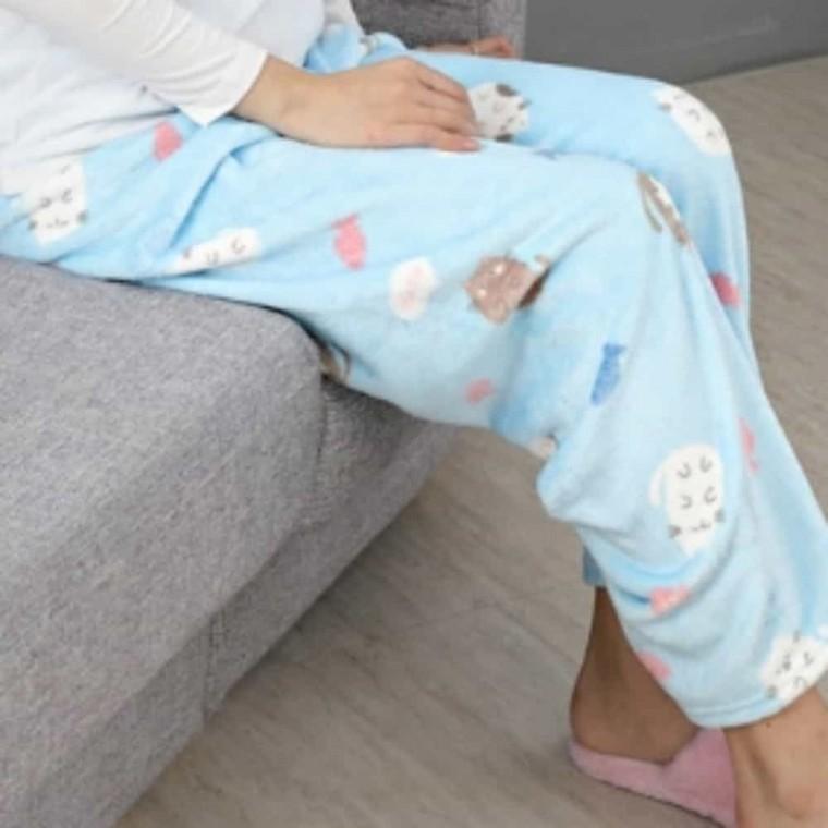 극세사 수면 바지 겨울홈웨어 밍크잠옷