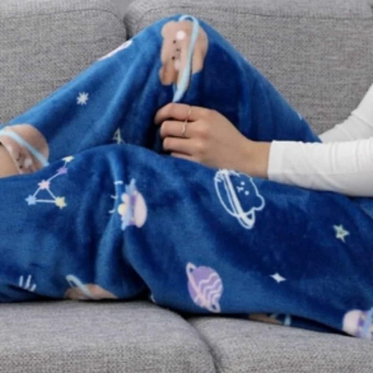 극세사 수면 바지 곰 겨울파자마 수면잠옷바지