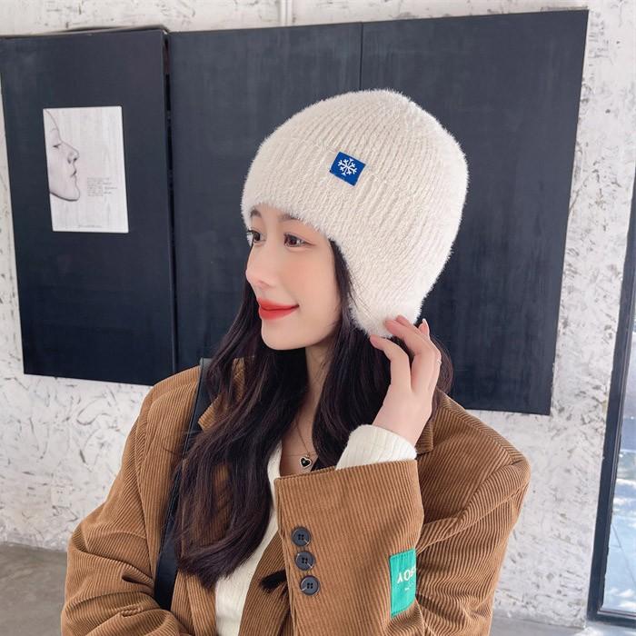 귀달이비니 기모안감 방한모자 겨울 따뜻한 혹한기
