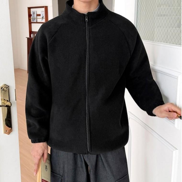 공용 집업 자켓 남여 플리스 겨울 아우터 점퍼 잠바 2색