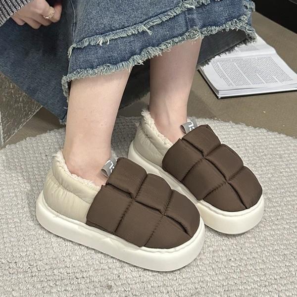 패딩 누빔 퍼안감 포근한 겨울 블로퍼 5FWY