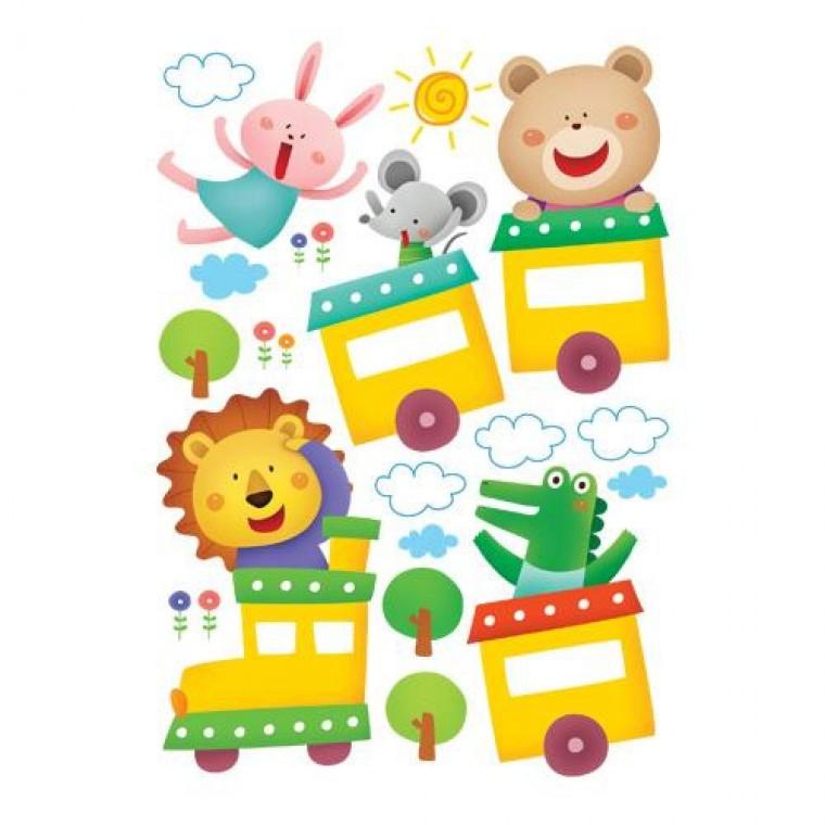스티커 데코인테리어 기차여행 홈 DIY자재 데코 시트지 인테리어 포인트