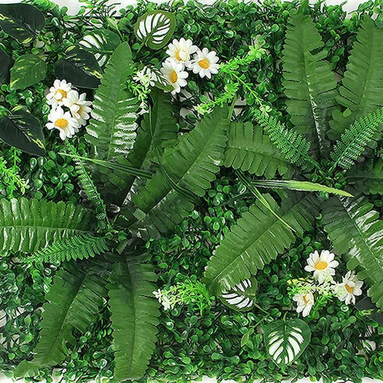 정원인테리어 벽장식 인조잔디(60x40cm) (믹스리프)