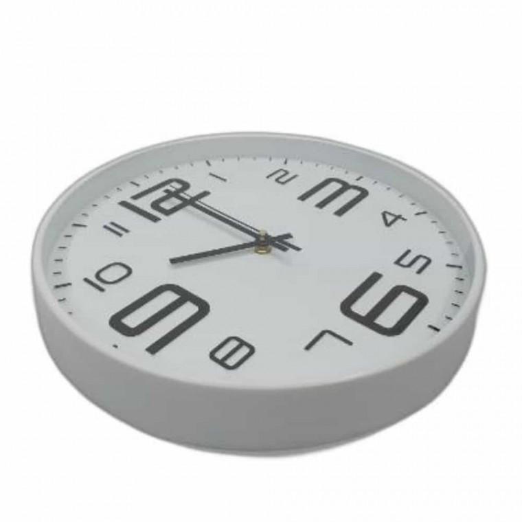 무소음 벽 시계 29cm 화이트 깔끔한벽시계 인테리어벽걸이시계 아날로그벽시계