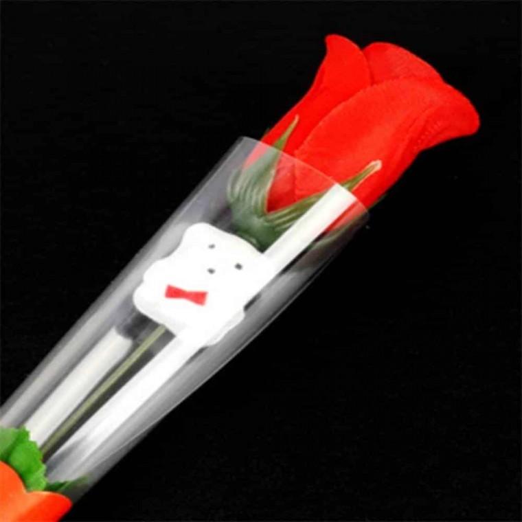 조화 장미 한송이 인테리어꽃 조화한송이꽃다발 선물용장미꽃 조화장미꽃다발
